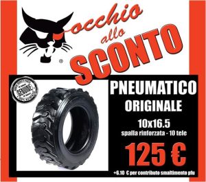 DMO: promozione da non perdere sui pneumatici originali Bobcat