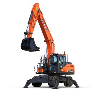 Doosan: nuovo escavatore DX210W-5