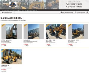 G & G Macchine è nuovo inserzionista MMT Usatomacchine