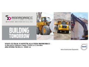 Volvo Ce Italia al Marmomacc di Verona