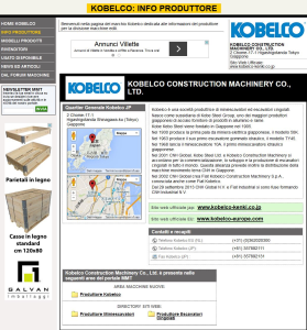 MMT Italia: da oggi Kobelco è Online