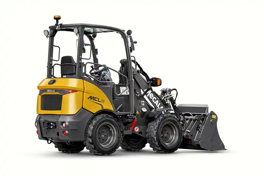 nuove pale gommate mecalac