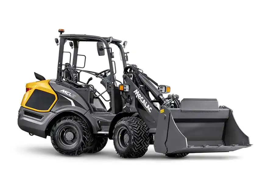 nuove pale gommate mecalac