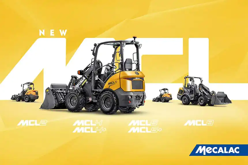 nuove pale gommate mecalac