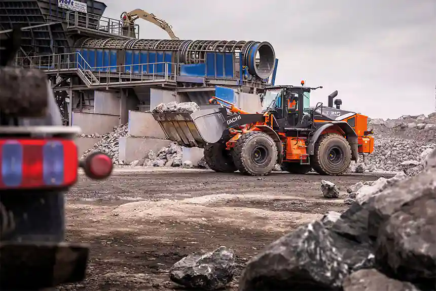 pala gommata hitachi zw310-7