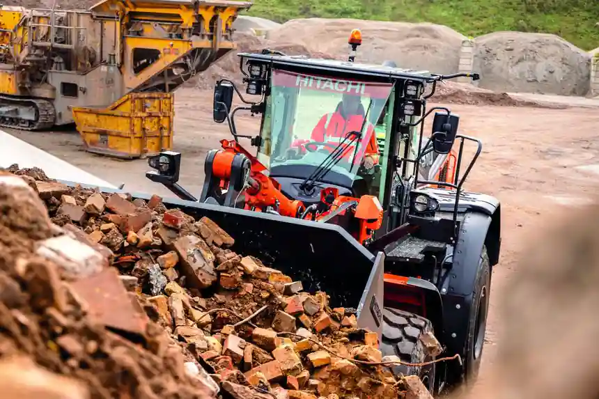 pala gommata hitachi zw310-7