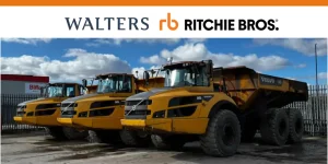 Walters Group collabora con Ritchie Bros. UK per il rinnovo della flotta nel 2025